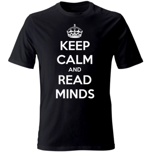 T-shirt Keep Calm & Read Mind