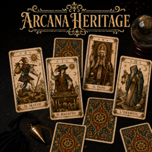 Tarocchi marked ARCANA HERITAGE (pre-order)